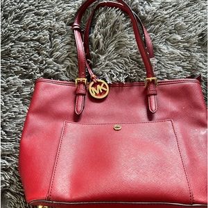 Red MK bag